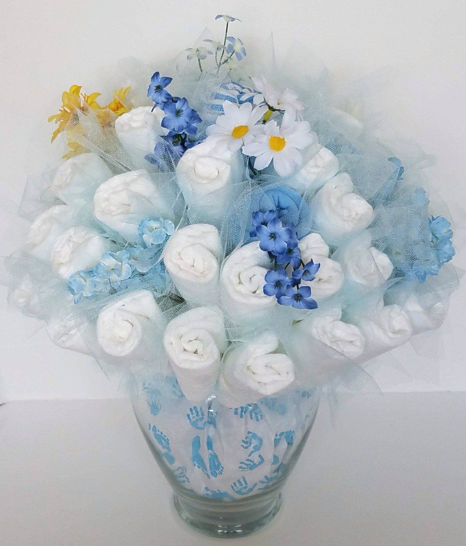 Flowers For New Baby Boy London - Baby boy flower arrangement | Flower ...