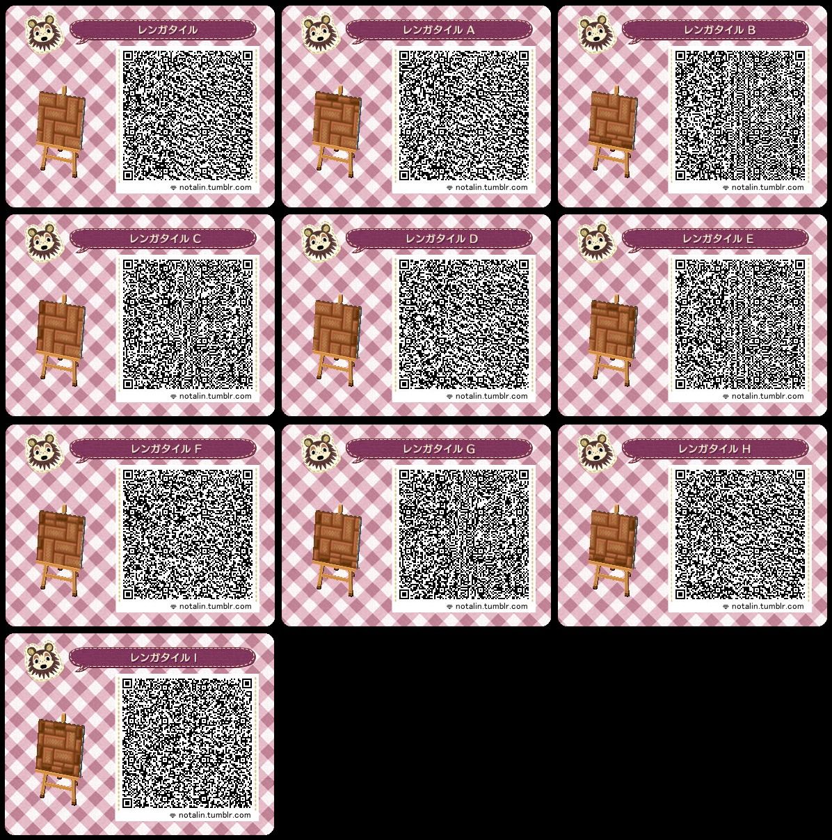 Animal Crossing: New Horizon / Leaf QR Code Paths | Qr codes animal ...