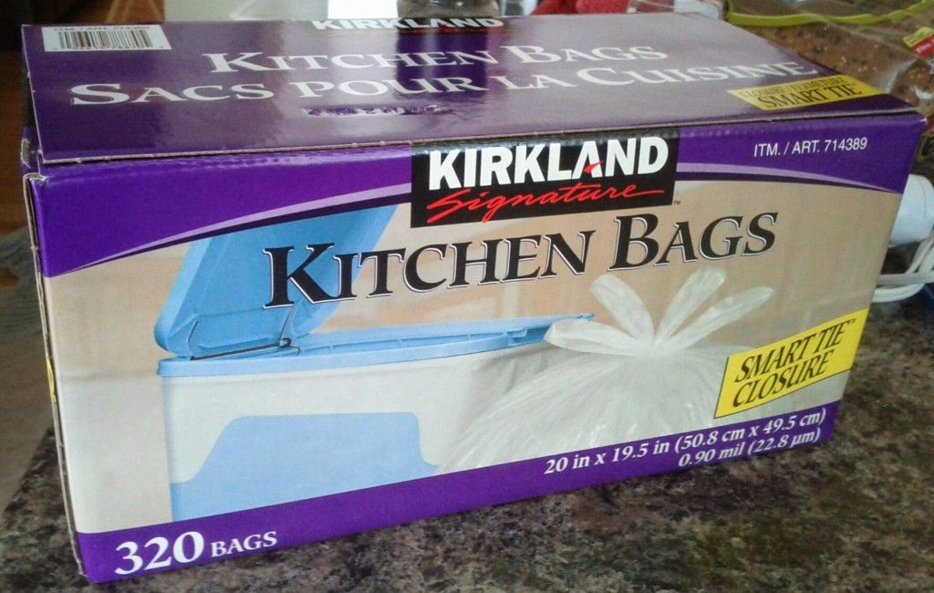 Costco's Kirkland Signature Kitchen Garbage Bags, $14.49 | Kitchen ...