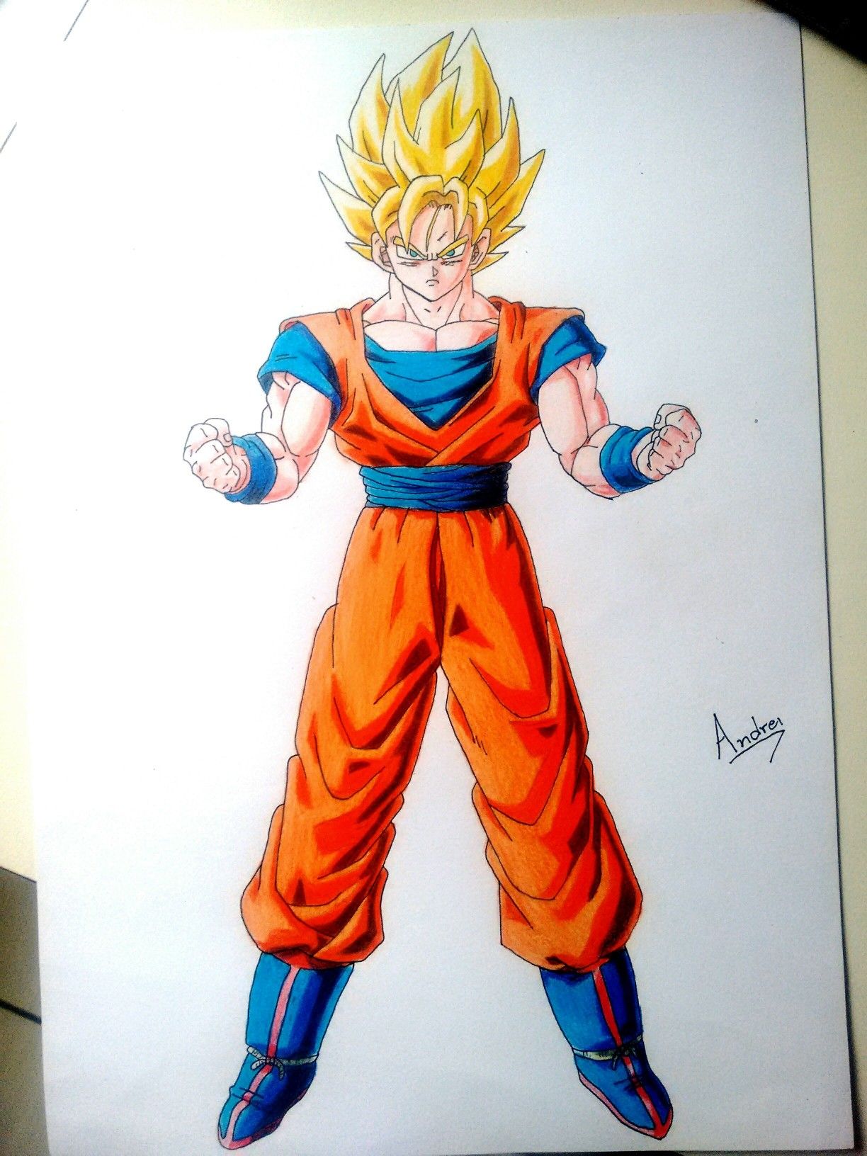 How To Draw Goku Full Body