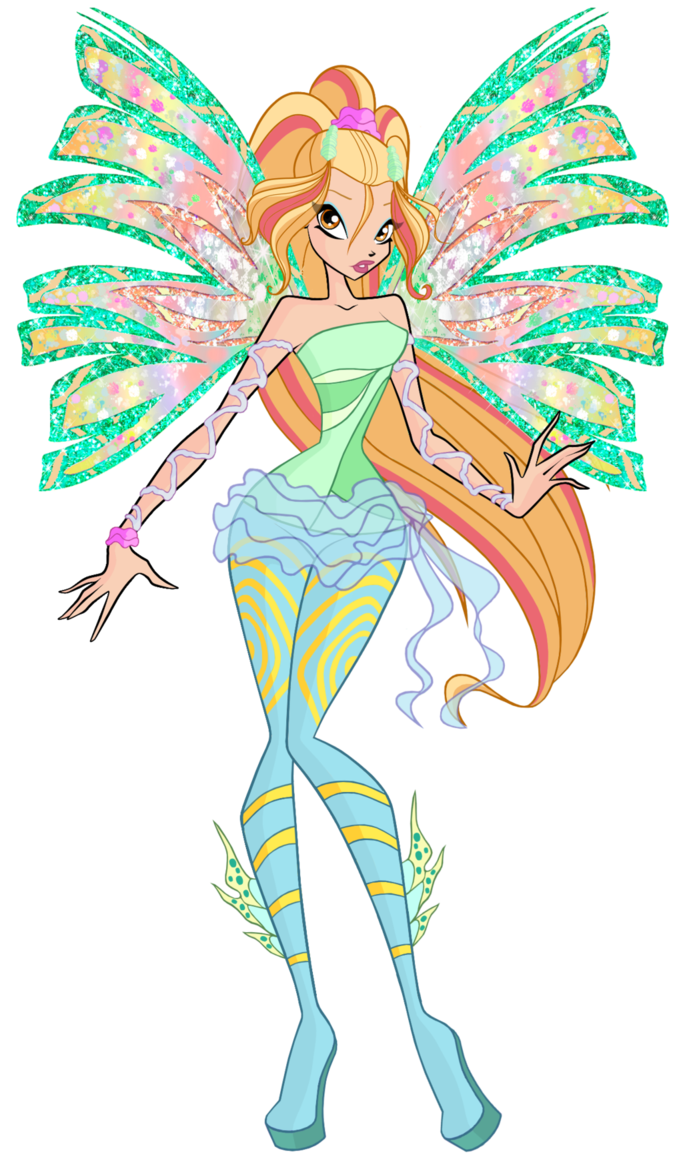 Daphne Sirenix 2D by Winx-Rainbow-Love on DeviantArt | Winx club ...