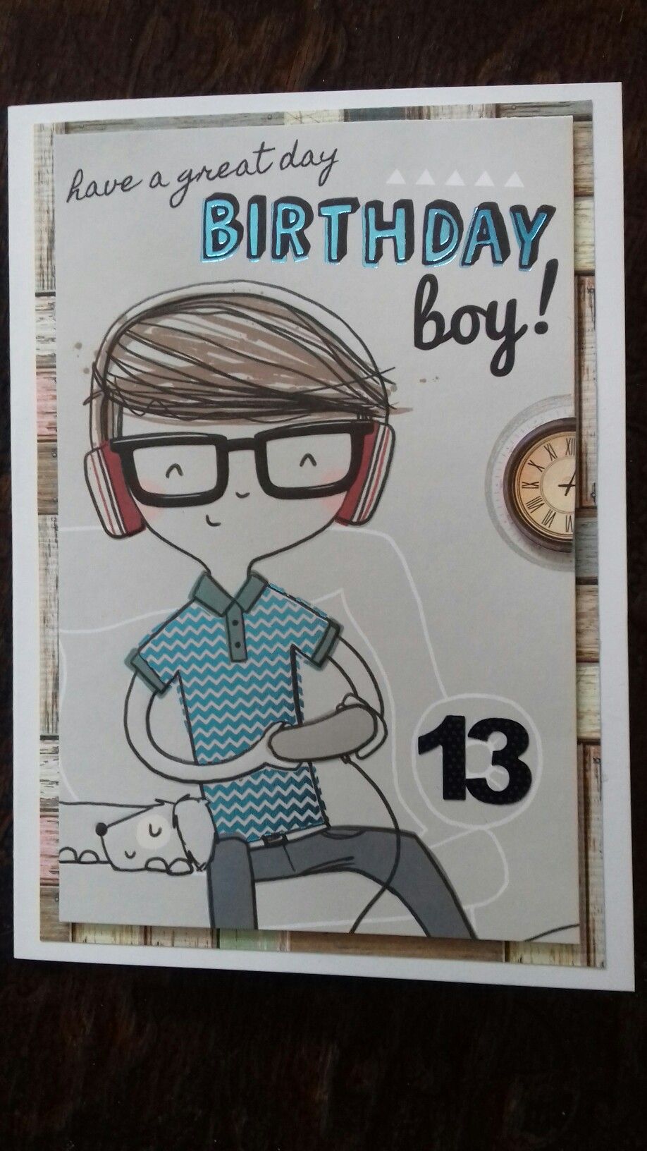 13 year old boy birthday card 13th Birthday Wishes, 13th Birthday Boys ...