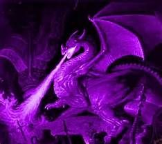 Purple Fire Dragon