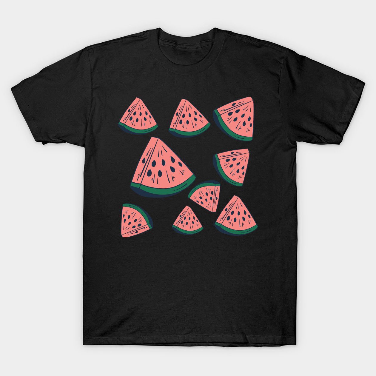 The Green Planet T-shirt | Watermelon in 2022 | T shirt, Mens tops, V ...