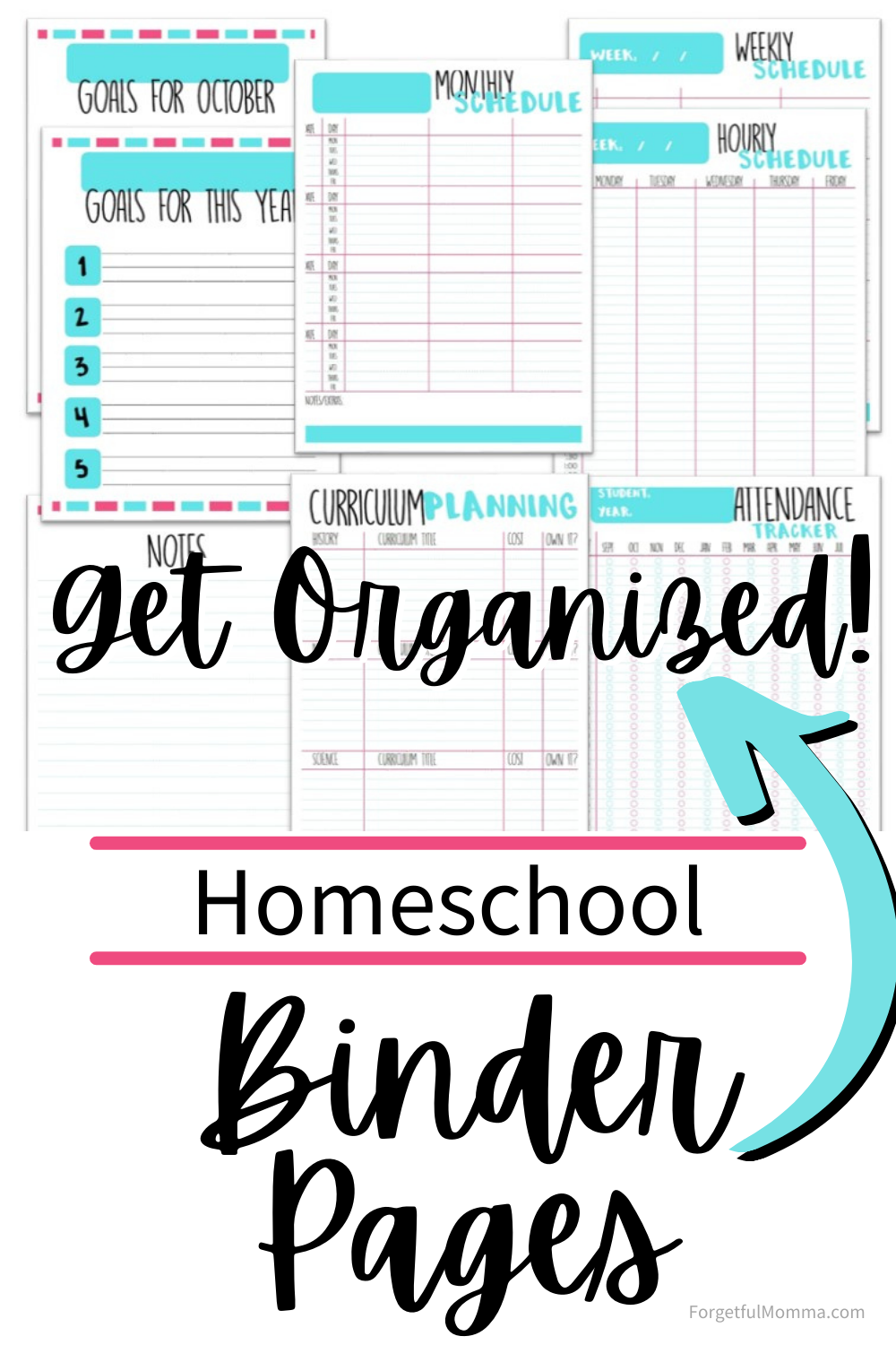 Homeschool Binder Printables - Printable Calendars AT A GLANCE