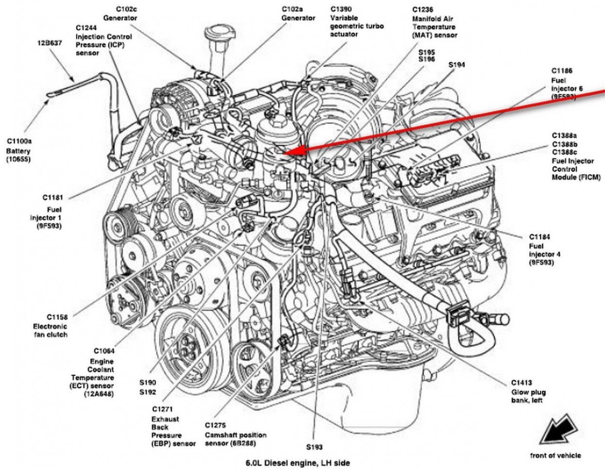 International 7 3 Diesel Engine Diagram