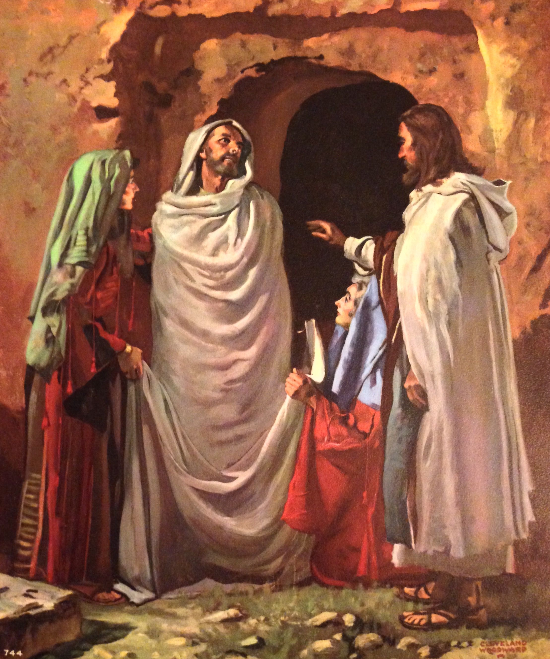 Lazarus was the brother of Mary & Martha. One day he became sick and ...