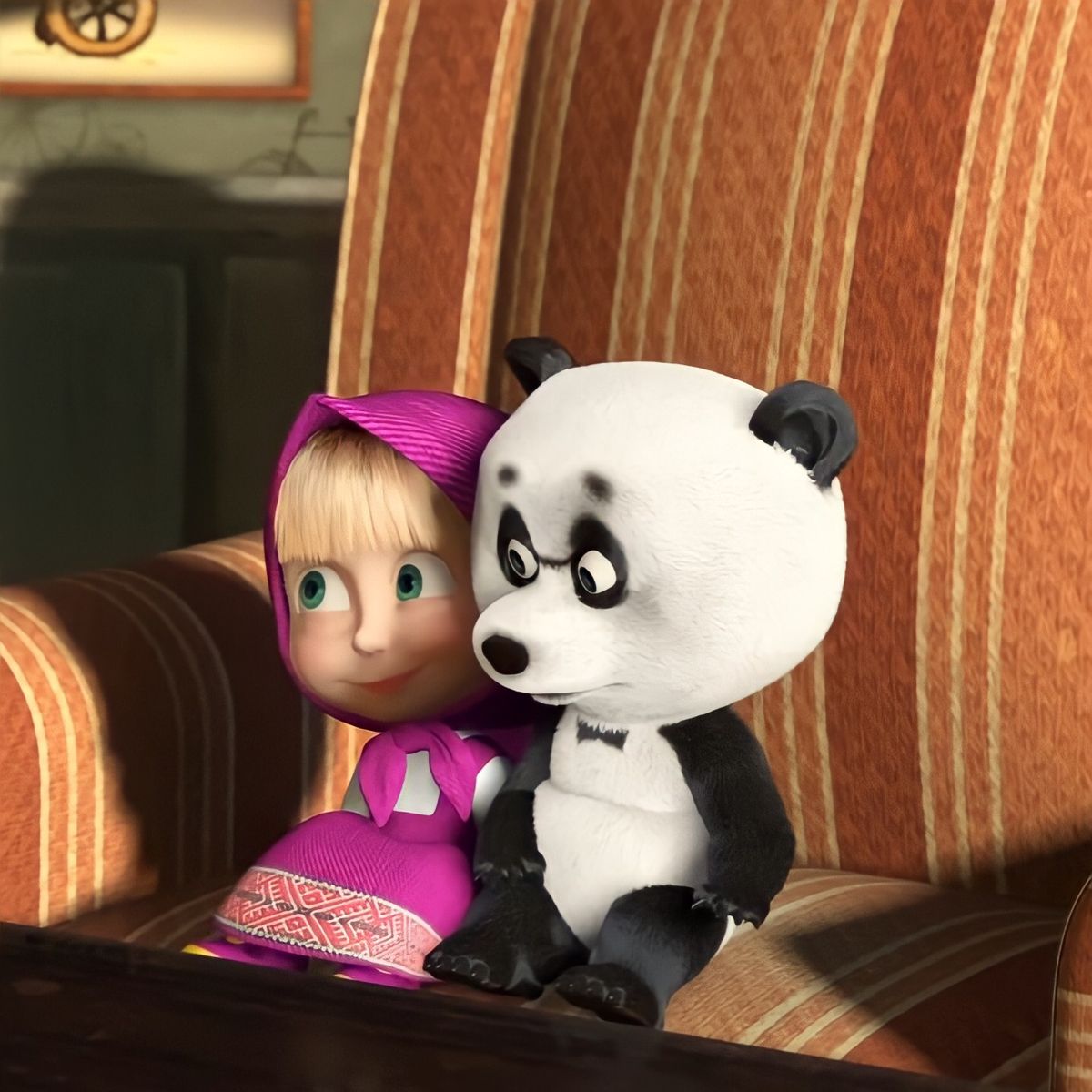 Pin de keylie🪐 em Masha and The Bear | Masha e o urso, Cenas de casais ...