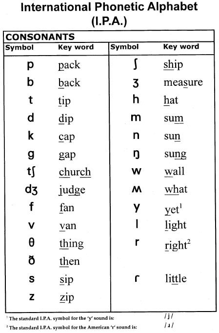 The Ipa Symbols - Tedy Printable Activities