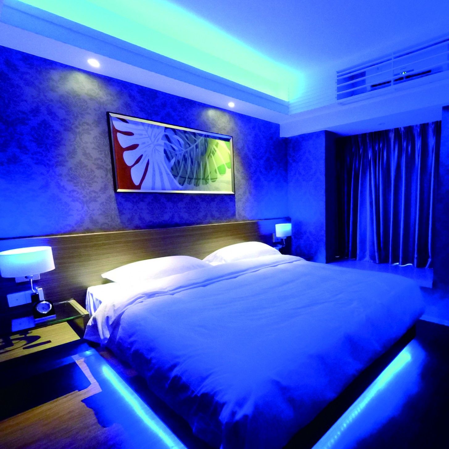 Led Light Strips In Bedroom Led lighting bedroom, Led strip lights