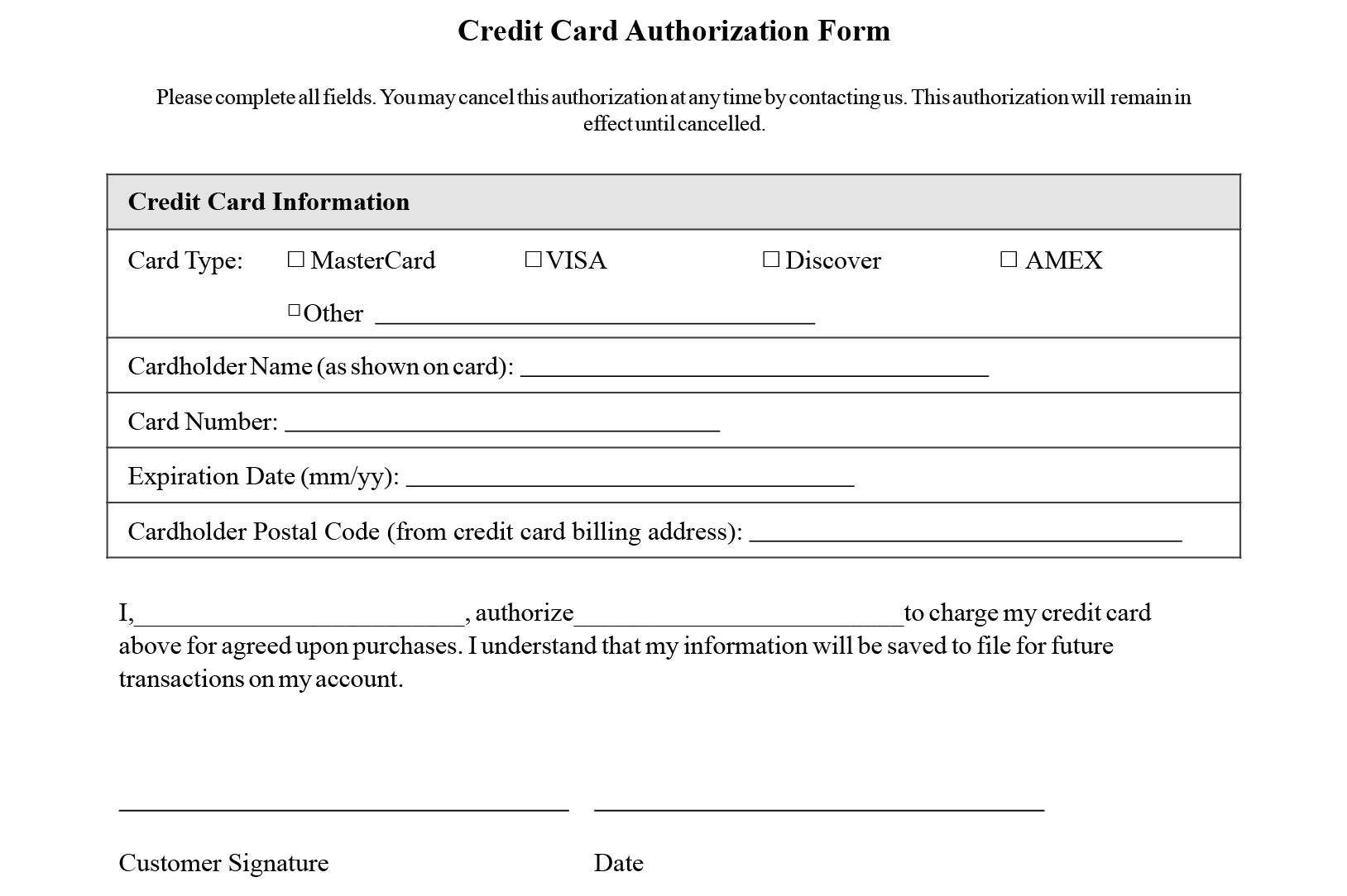 Credit Card Authorization Template Format Sample Youcalendars Throughout Credit Card Payment Sl Credit Card Approval Credit Card Statement Credit Card Images