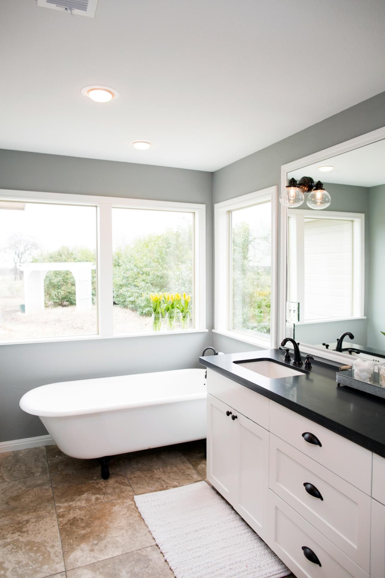 Fixer Uppers Best Bathroom Flips Cottage Pinterest Bathroom