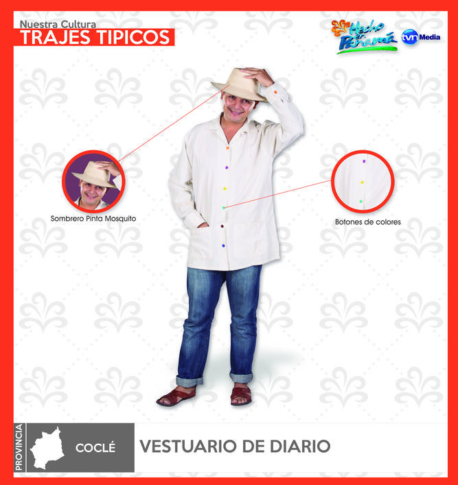 Traje Tipico De Hombre De Panama