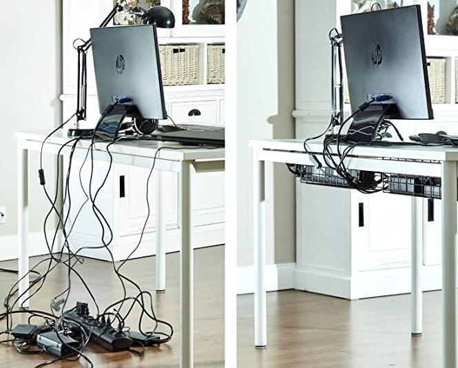 How To Hide The Unsightly Computer Cords On Your Desk | HuffPost Life ...