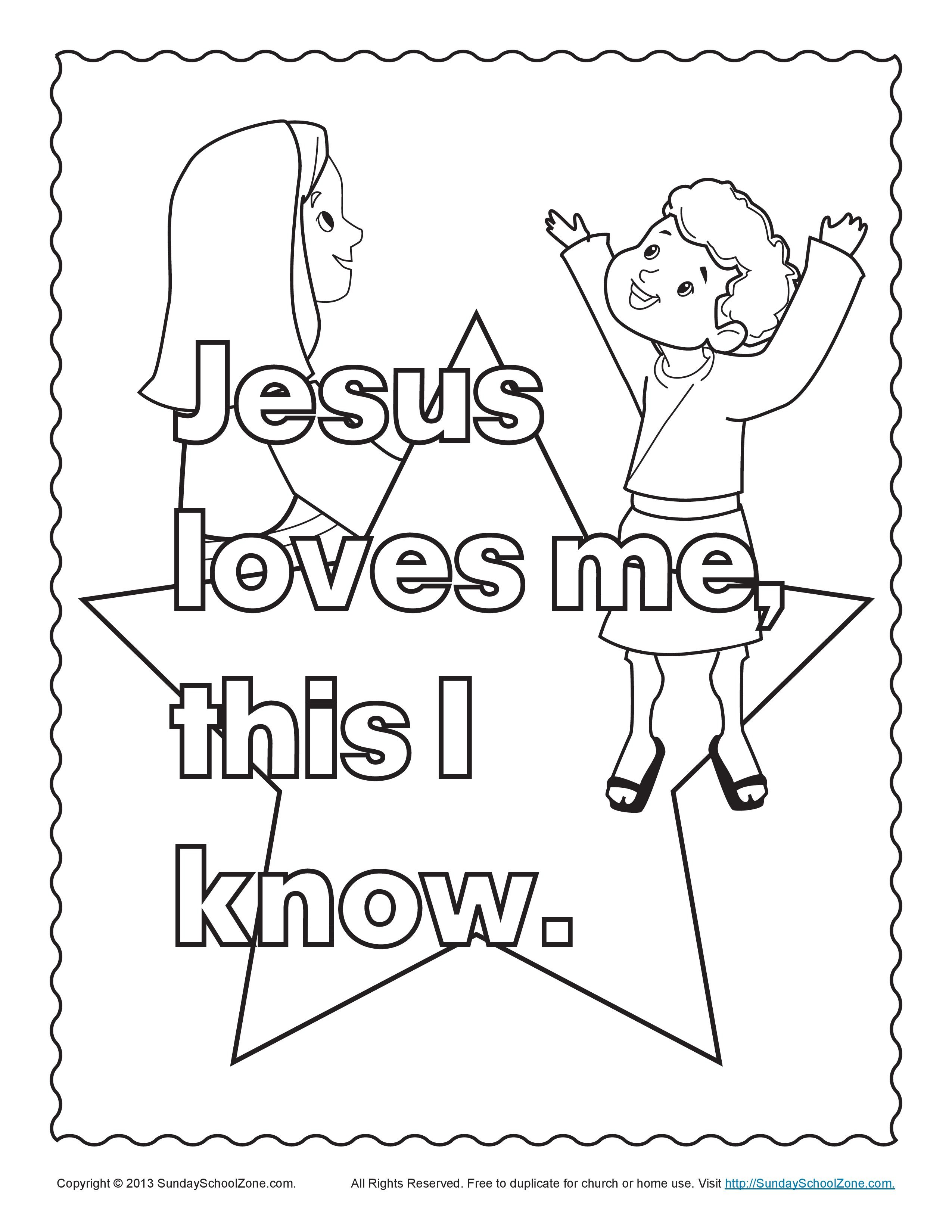 Free Christian Printable Coloring Pages