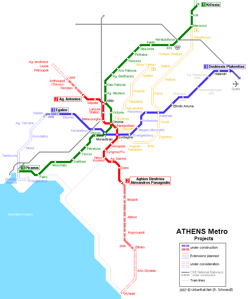 the metro map shows where to go and what to see in each section, as ...