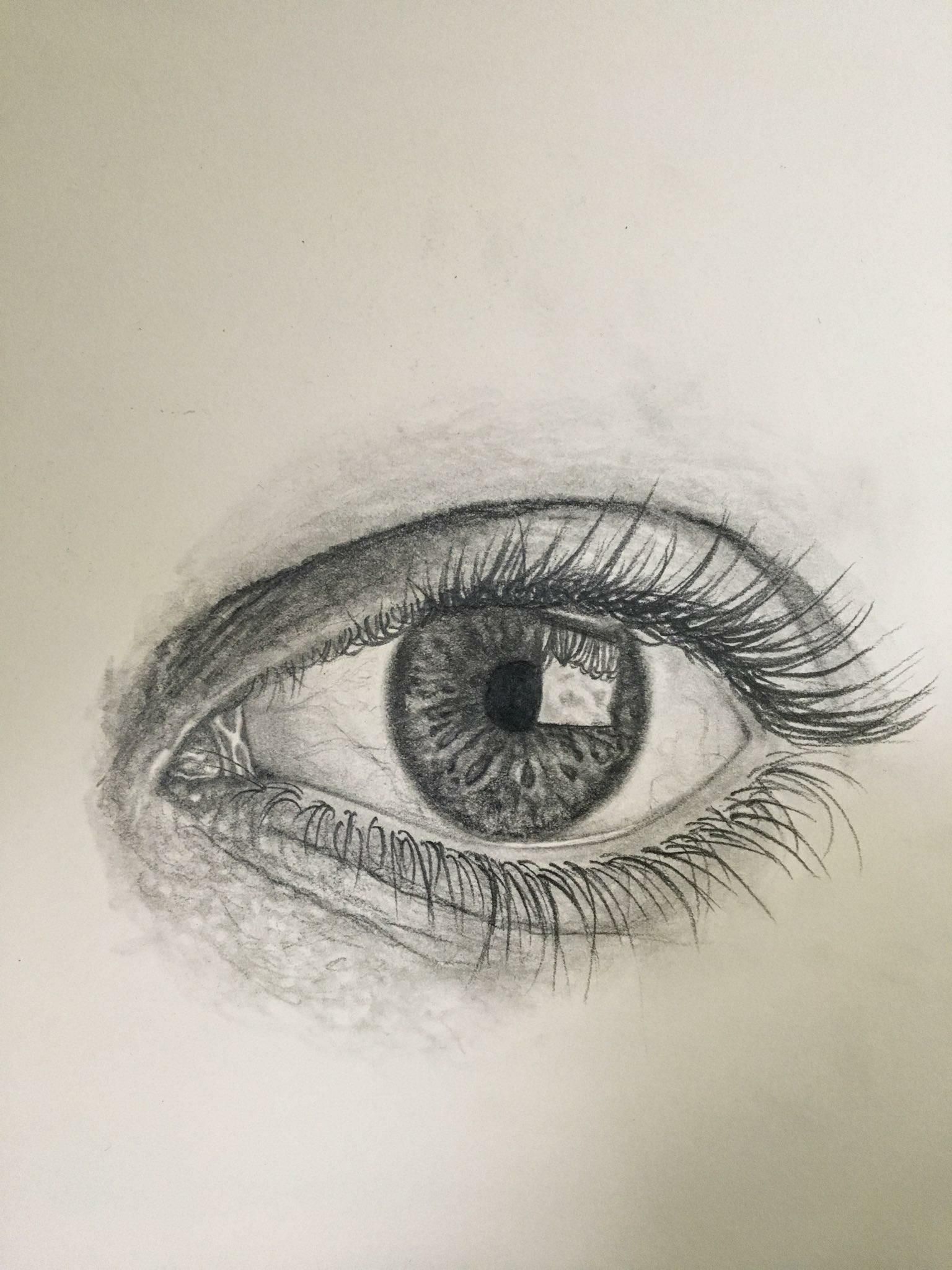 An eye I drew thoughts/helpful criticism appreciated. =) | Eyes sketch ...