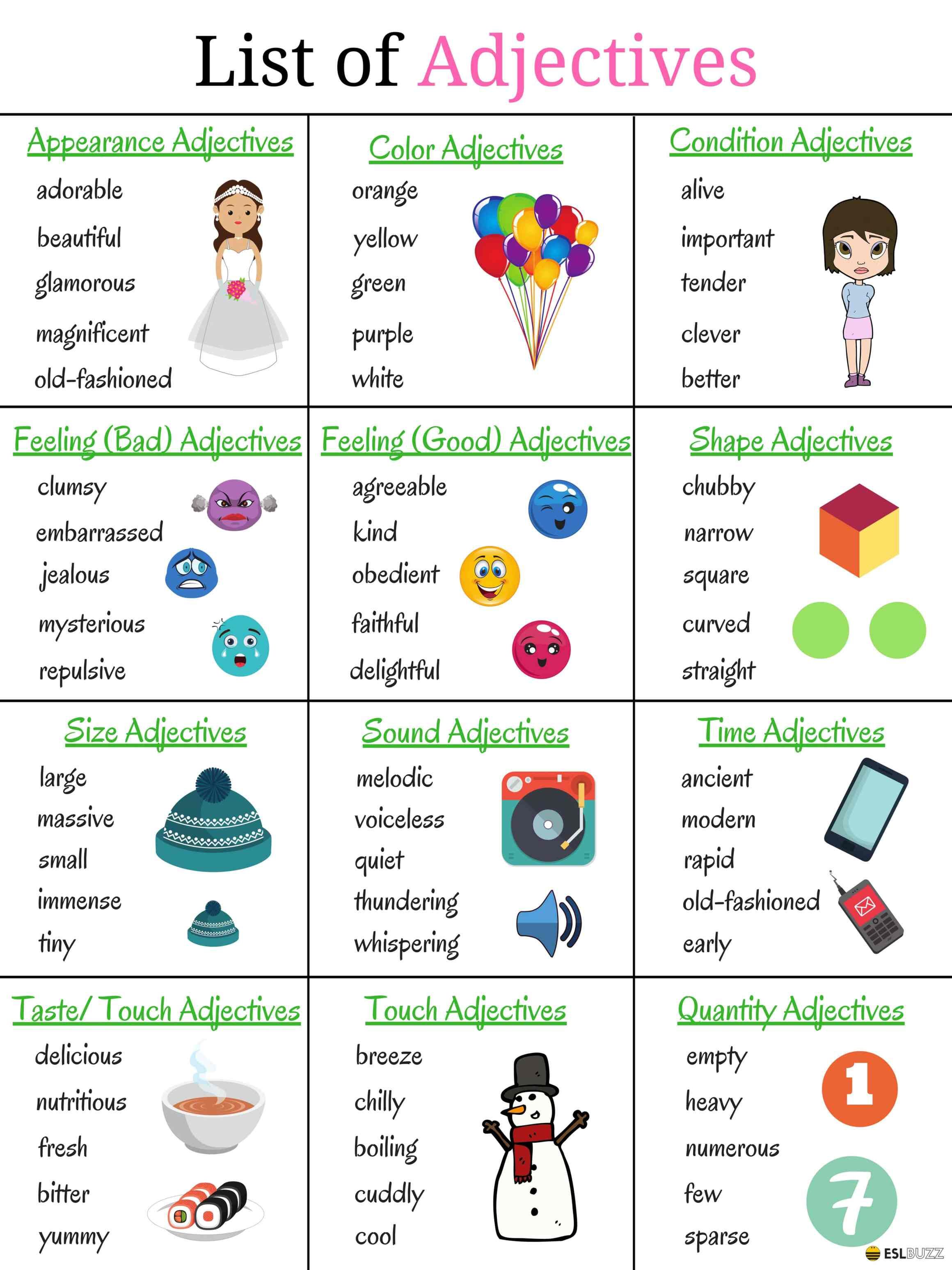 Adjectives Used For Students: A Guide For Relaxed English Language - dubo