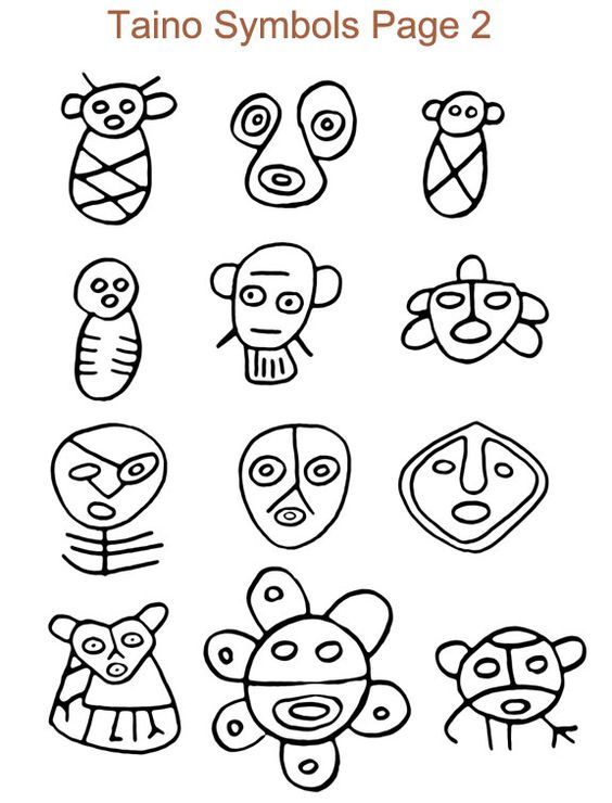 Taino symbols – Artofit