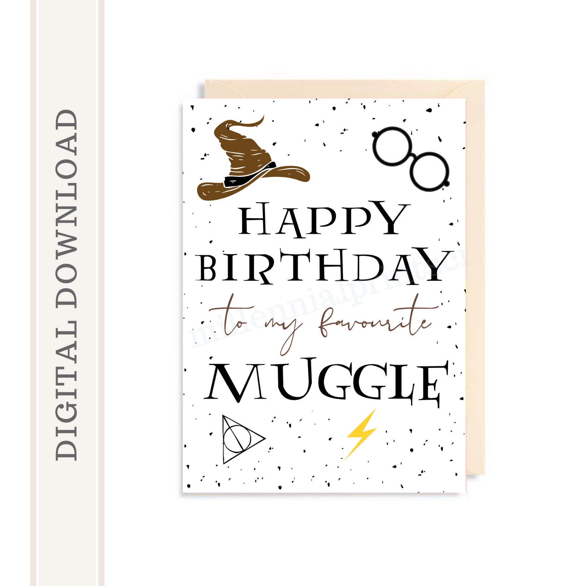 Harry Potter Birthday Card Printable