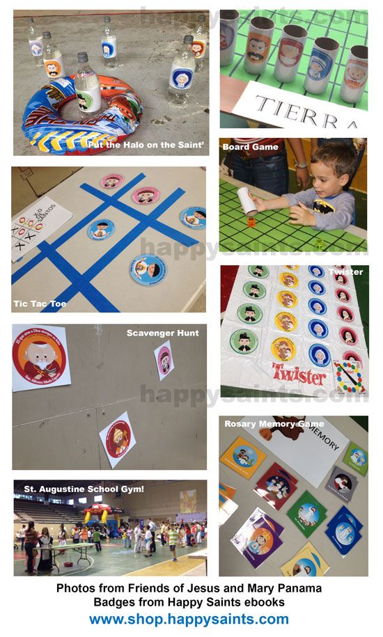 So many adorable All Saints' Day game ideas! :-) Catholic Religious ...