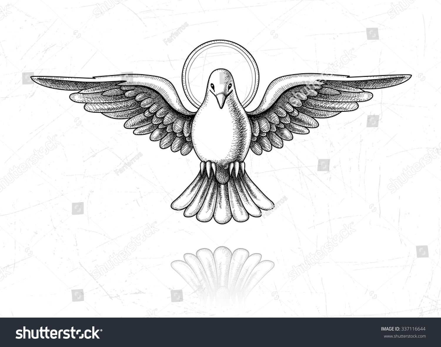 Holy Spirit Dove SVG