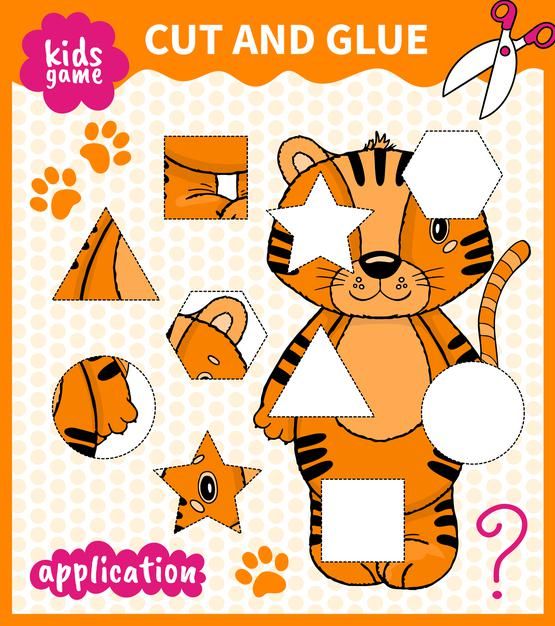 Cutting Activities For Kids, Preschool Cutting Practice, Games For Kids ...