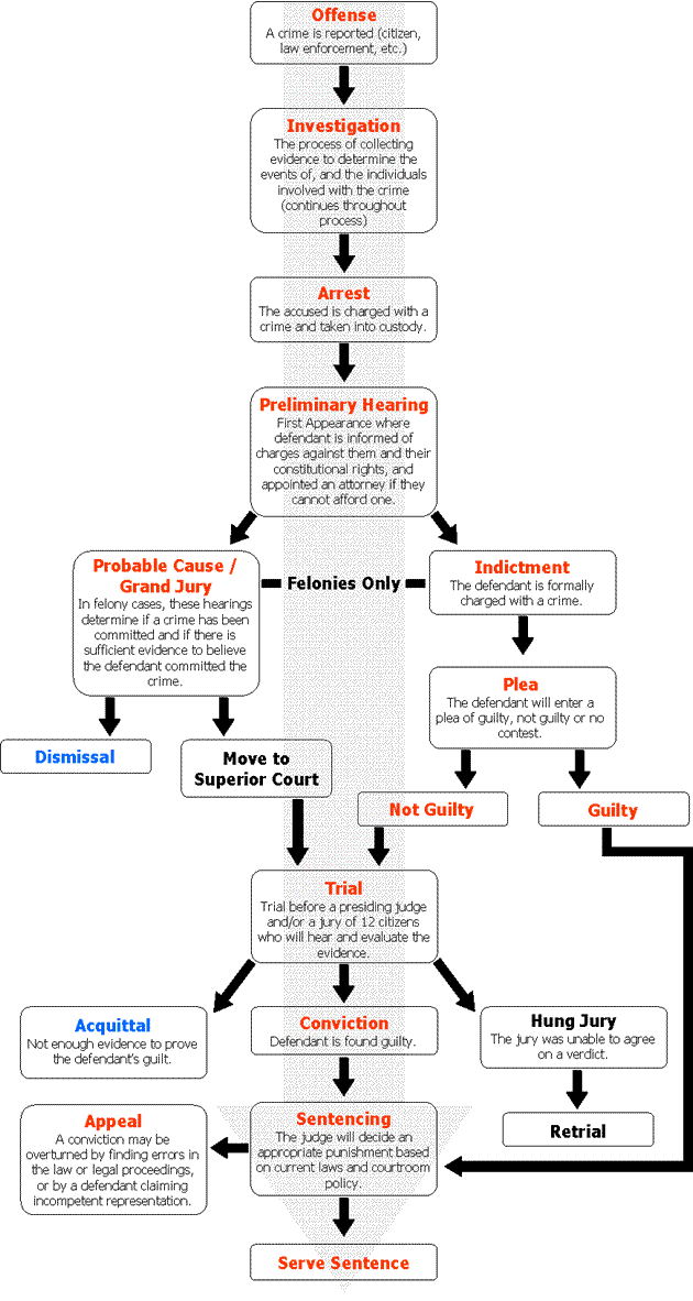 Criminal Law Flow Chart