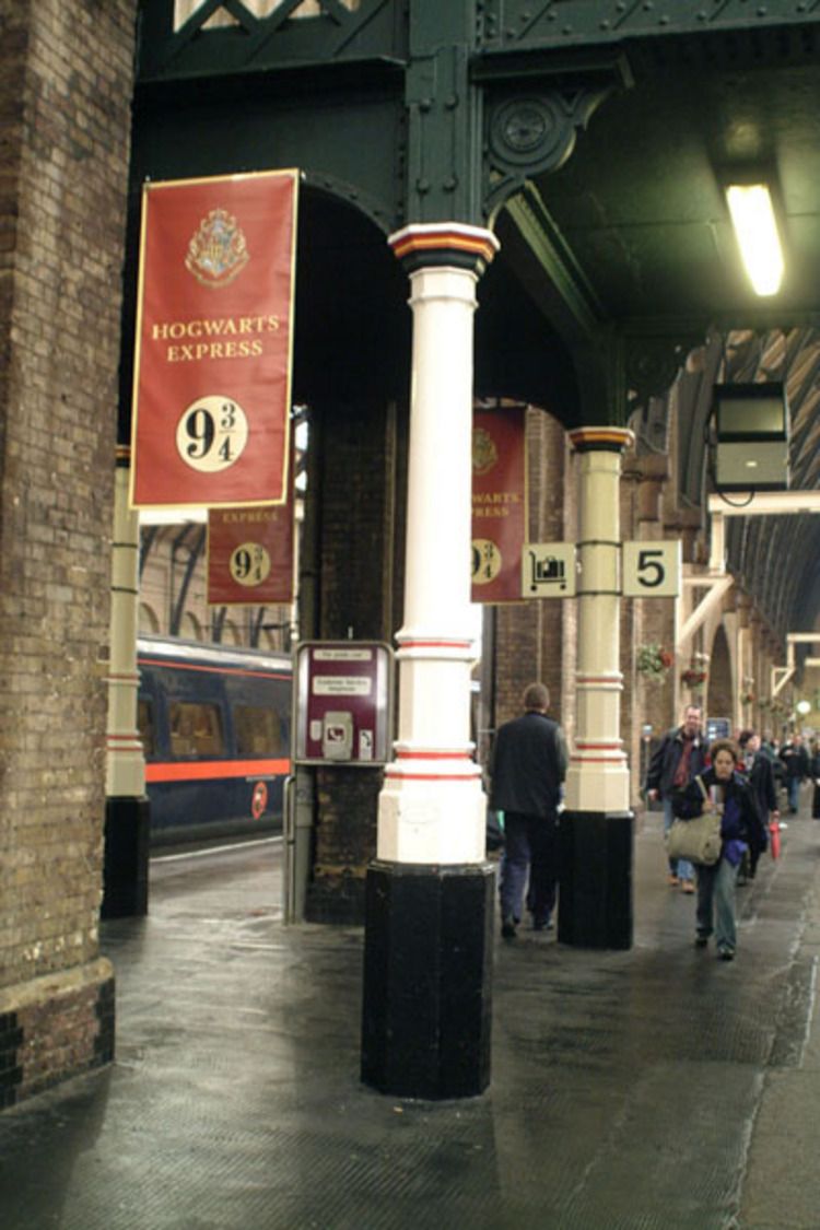 King's Cross Station. London. As a testament to the immense popularity ...