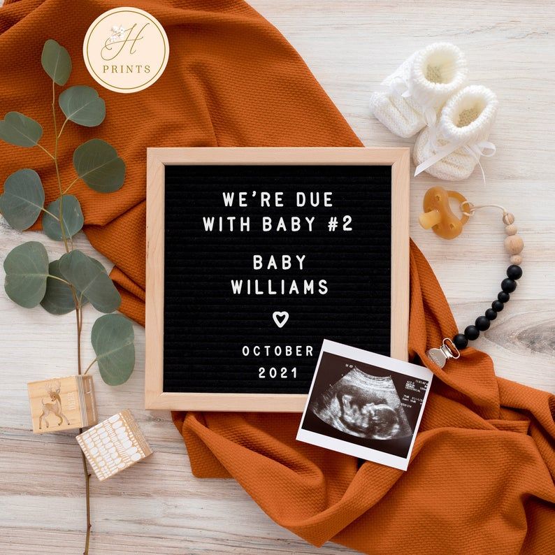 Pregnancy Announcement Template Free