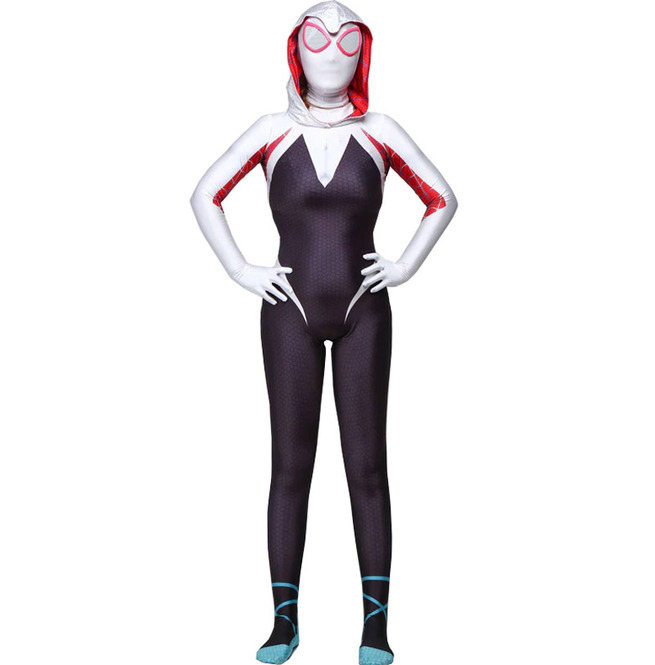 Gothic Spider Gwen Stacy 3D Print Party Costume | FashionSprout ...