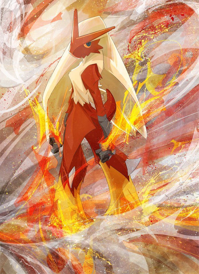 Mega Blaziken Fan Art