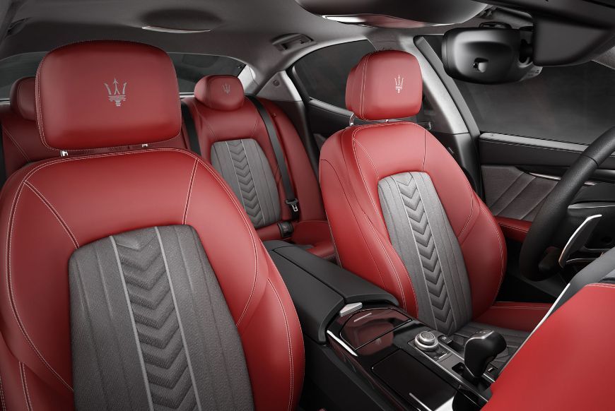 Maserati Ghibli Red Interior