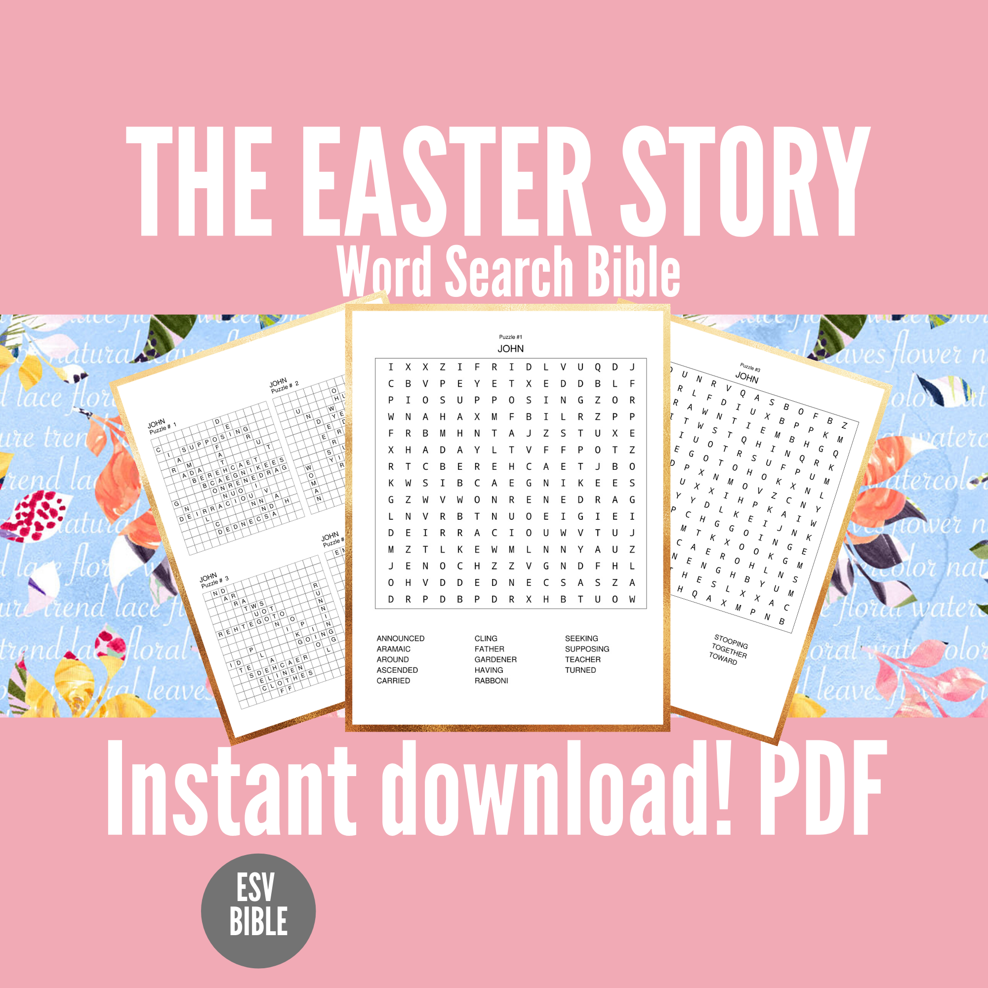 Printable Easter Bible Verses Printable Word Searches | Hot Sex Picture