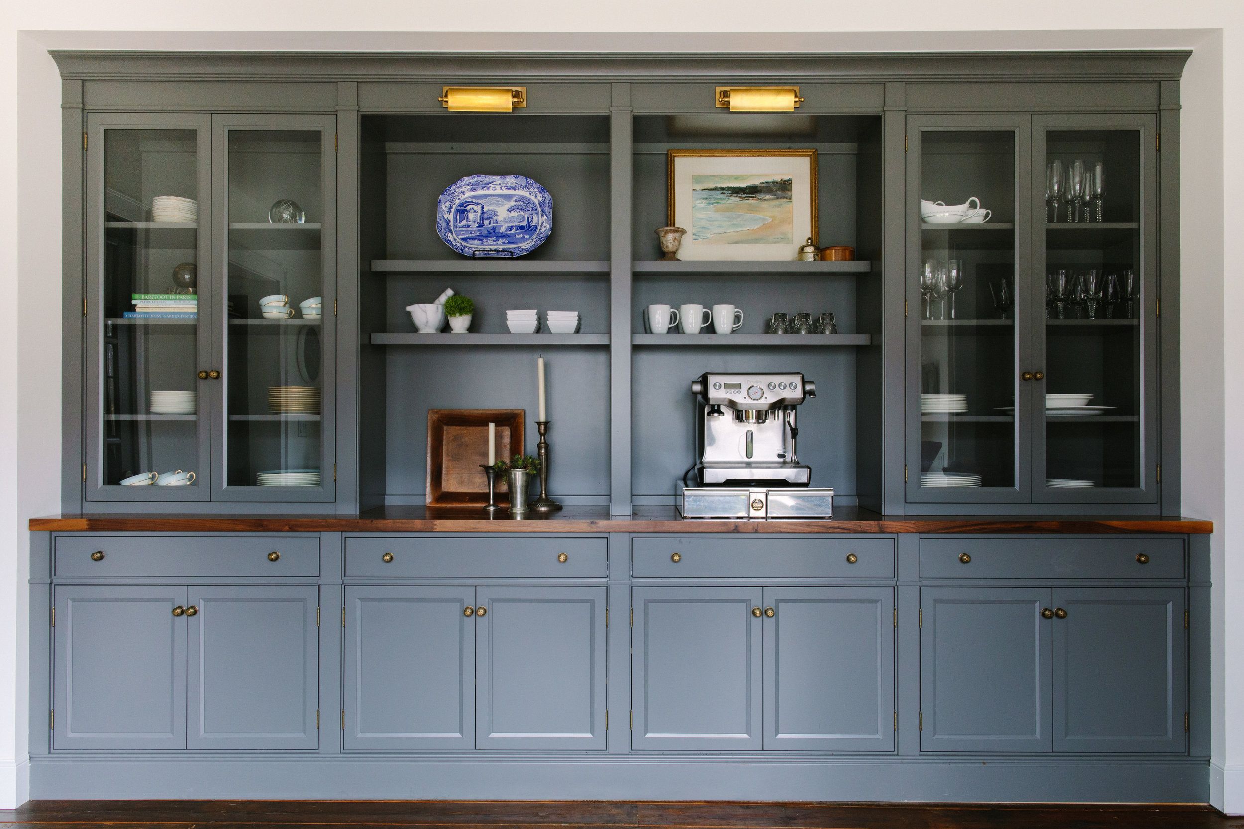 pantry. Design via Jean Stoffer Design Dining room Beautiful