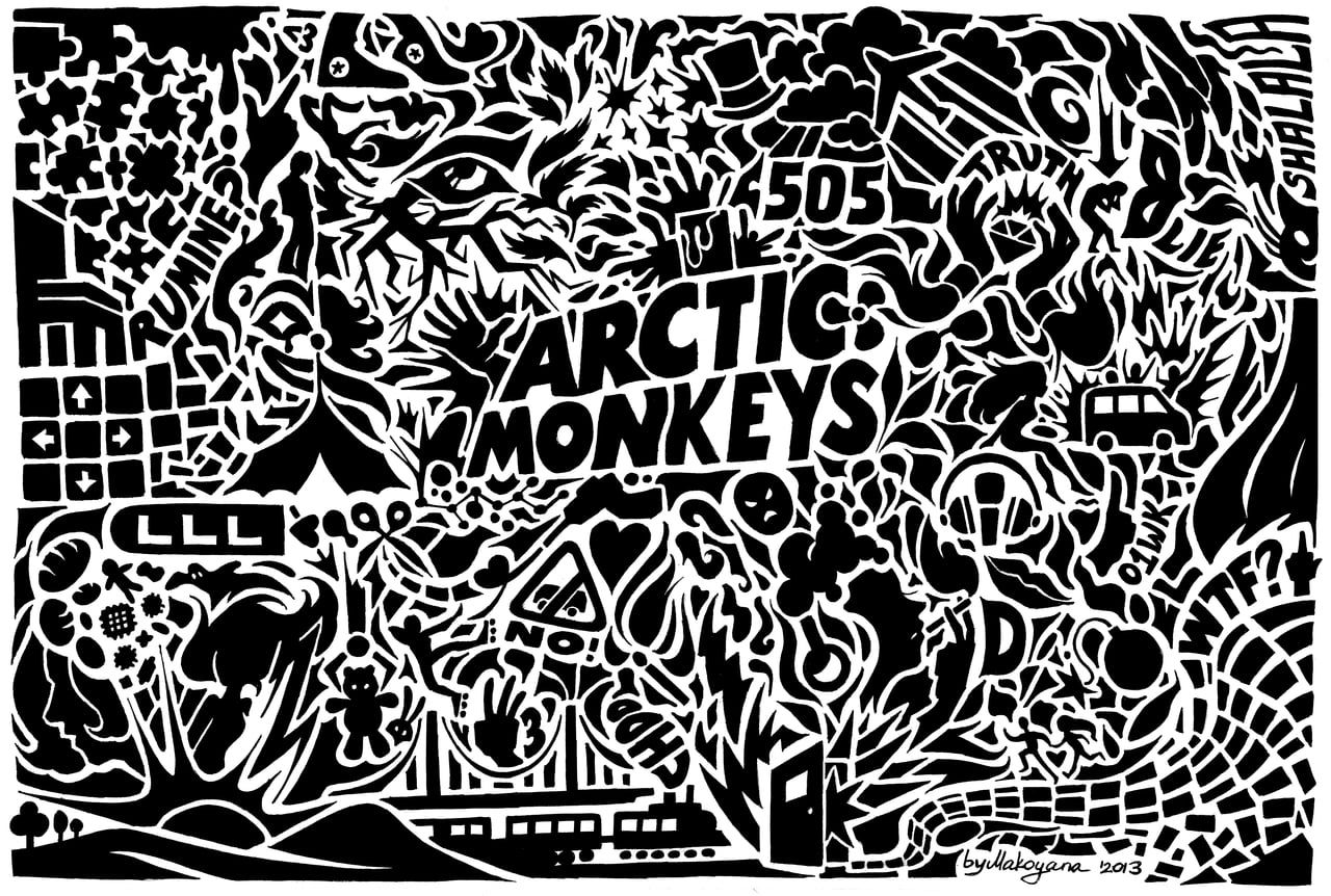 Arctic Monkeys digital wallpaper Arctic Monkeys #720P #wallpaper #