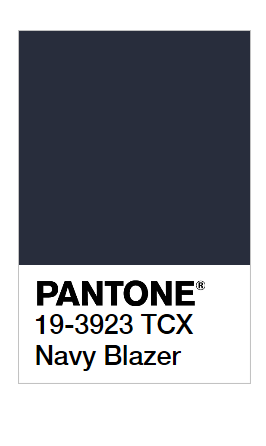 new york fashion week spring summer 2020 pantone colors colours navy blazer in blue color guide 2018 lucky for ox 2019