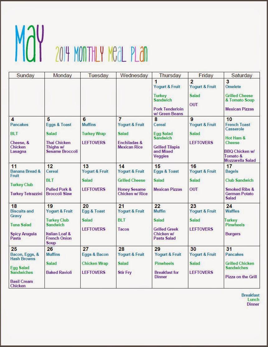 Ucla 19P Meal Plan Calendar