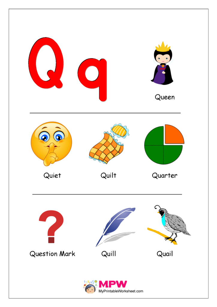 Things With The Letter Q