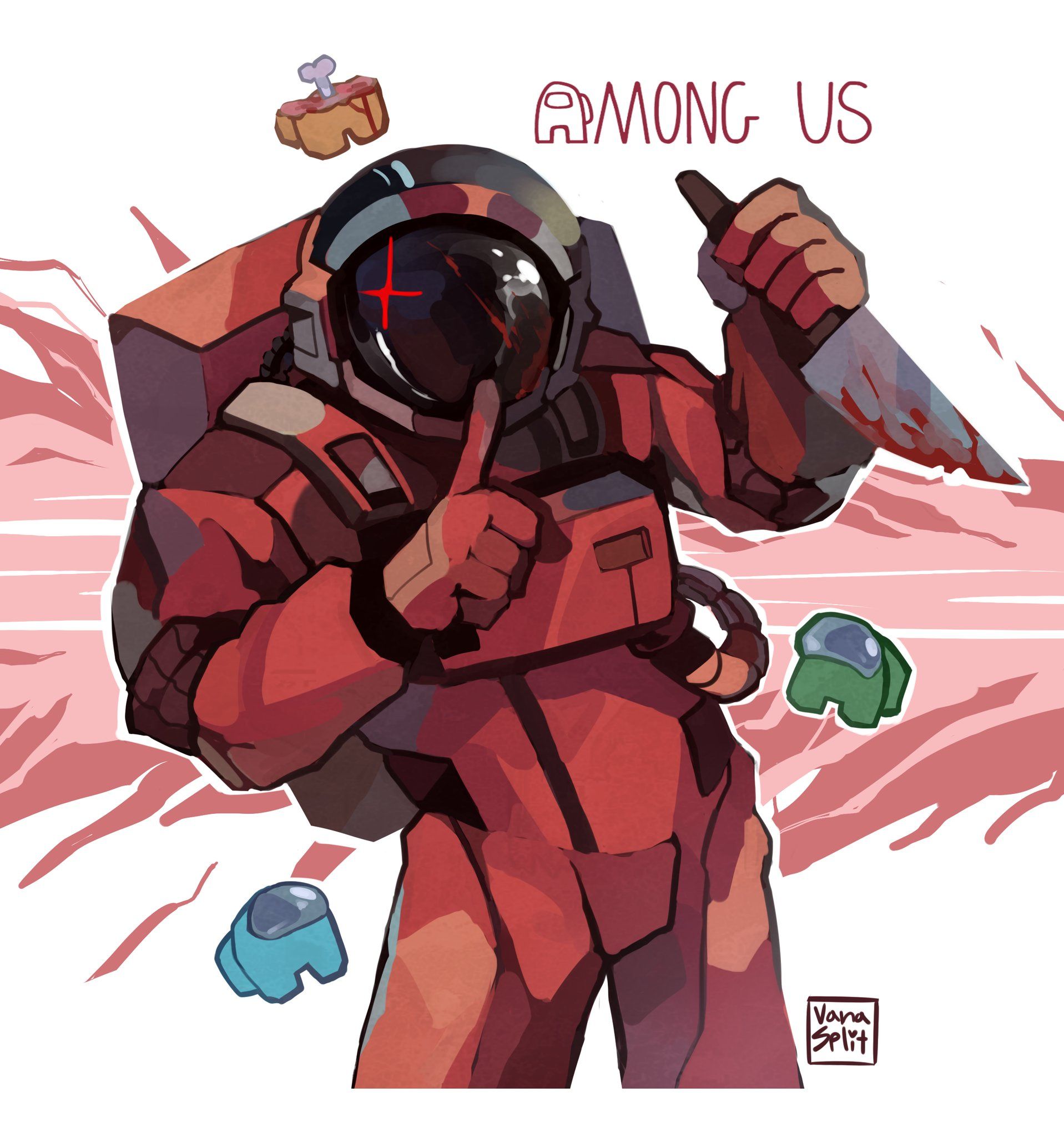 Among Us Character Fan Art