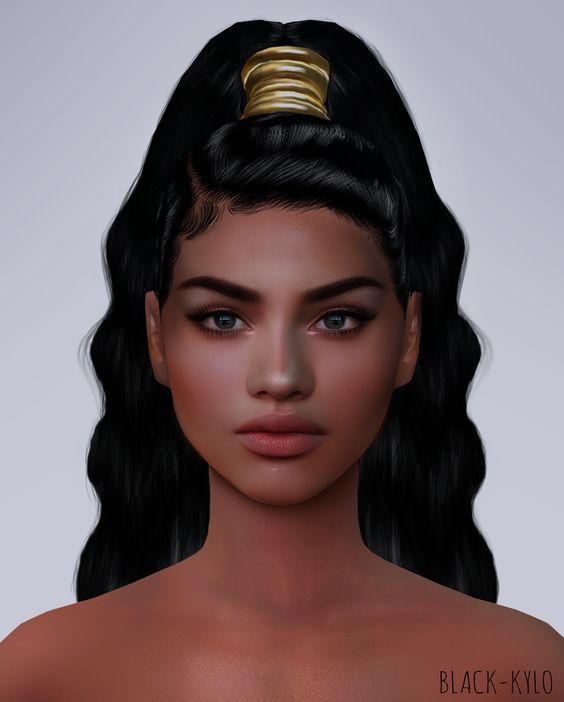 Cute sims 4 cc african american hair - pofese