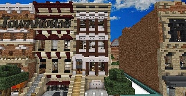 Townhouse | Traditional | Minecraft, Minecraft modern, Minecraft designs