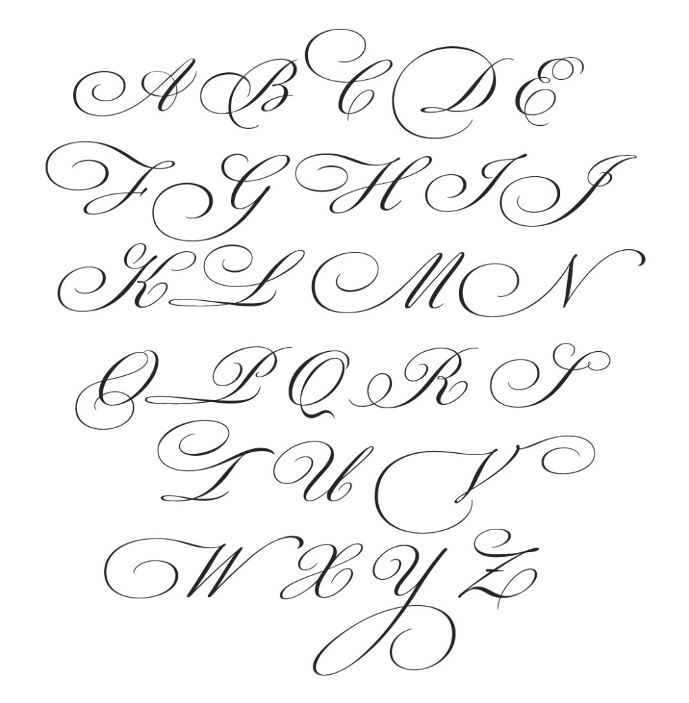 Creating bickham script – Artofit