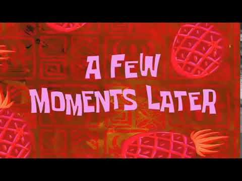 A FEW MOMENTS LATER HD spongebob sound effect 1 - YouTube | Spongebob ...