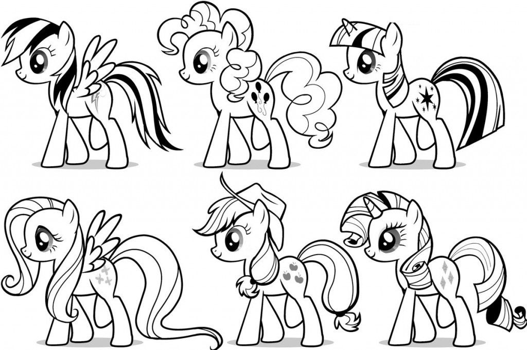 39+ My Little Pony Coloring Pages Printables