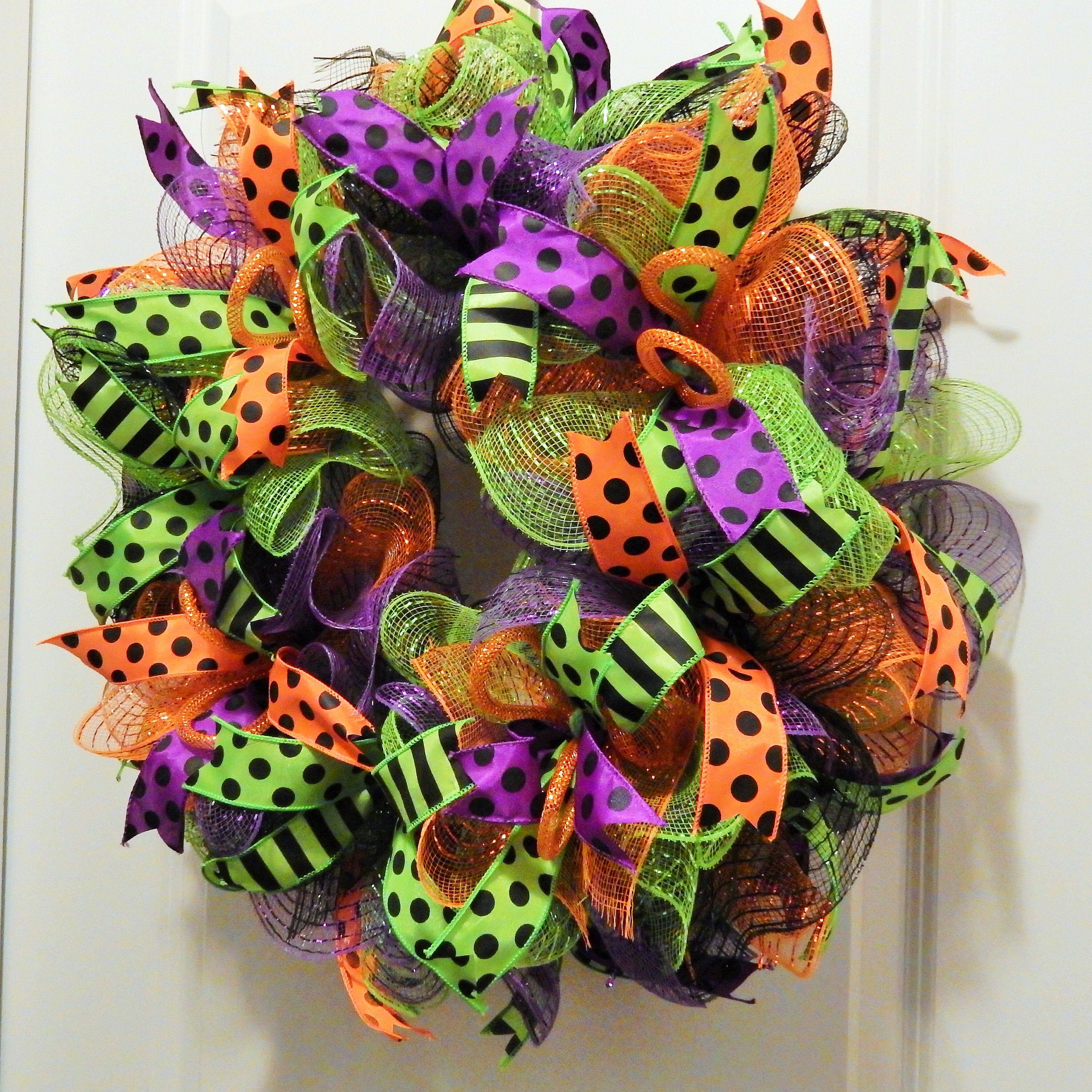 Halloween Wreath, Halloween Wreath for Front Door, Halloween Decor ...