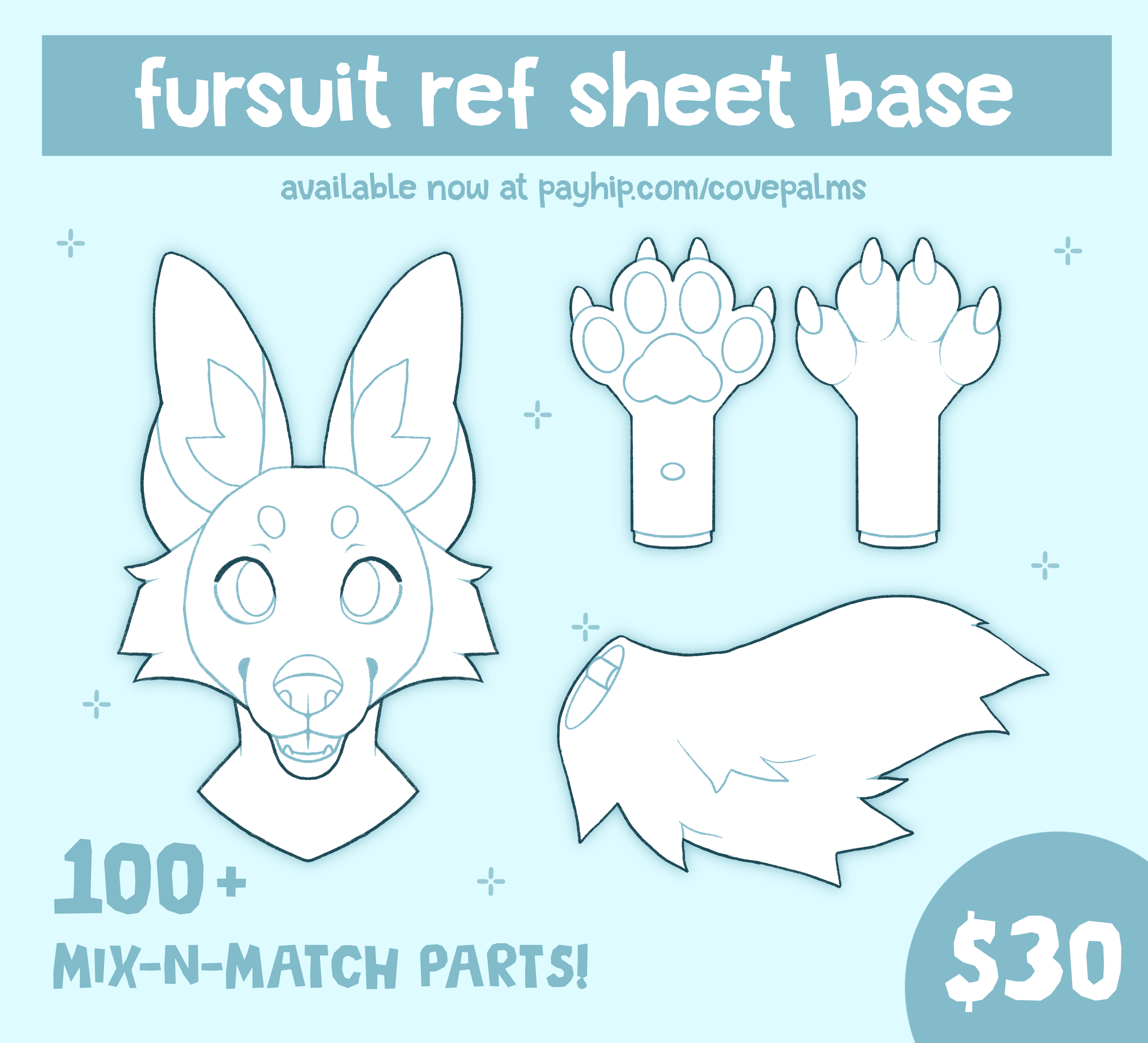 Fursuit Ref Base Pack | Fursuit, Fursuit head, Custom