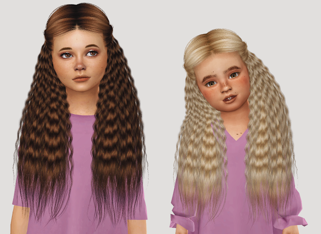 Sims 4 CC's - The Best: Kids & Toddlers Hair by Simiracle | Sims hair ...