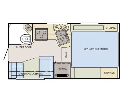 Adventurer Truck Campers by ALP Rv floor plans, Travel