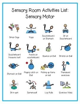 Sensory Motor Activities | Sensory integration activities, Sensory ...